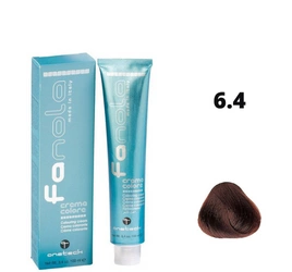 Fanola farba do włosów 100ml 6.4 - ciemny blond miedziany