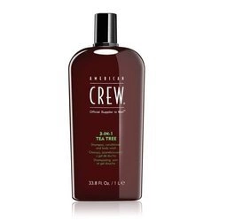 Szampon 3 w 1 American Crew Tea Tree 1000ml