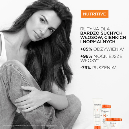 Kérastase Nutritive Bain Satin Riche kąpiel odżywcza do włosów grubych 250 ml