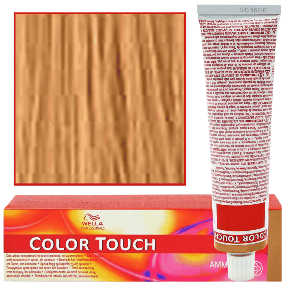 Wella Color Touch 10/73 farba krem koloryzująca do włosów bardzo jasny blond brązowo-złoty 60ml