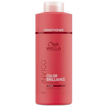 Wella Invigo Brilliance odżywka do włosów grubych ochrona koloru i miękkość 1000ml