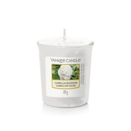Yankee Candle Samplers Camellia Blossom świeczka zapachowa delikatny kwiat kamelii 49g