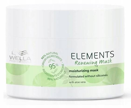 Wella Elements 2021 Renewing maska do włosów zniszczonych odnawiająca 150ml