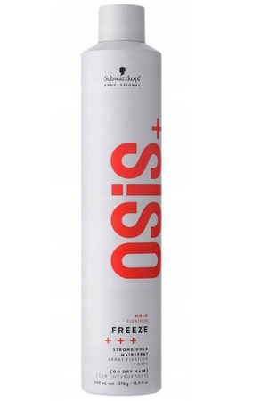 SCHWARZKOPF OSIS+ FREEZE LAKIER Strong Mocny 500ml