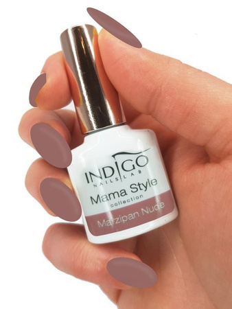 Indigo lakier hybrydowy Marzipan Nude 7ml