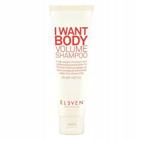 Eleven Australia I Want Body Volume Shampoo szampon zwiększający objętość i gęstość włosów, 50 ml