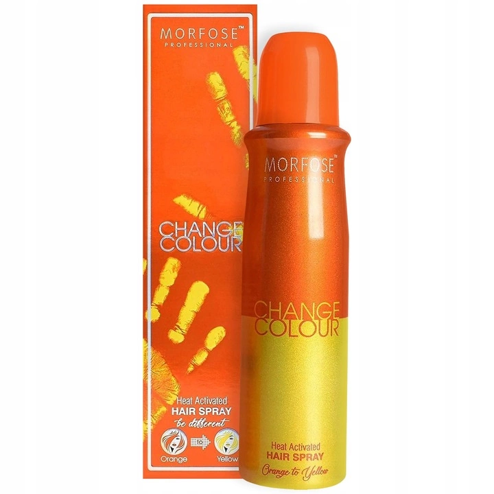 Morfose Change Colour Spray Pomarańczowy do żółtego 150ml