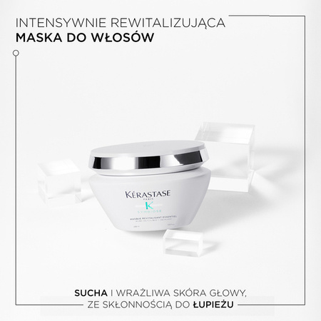 Kérastase Symbiose Masque Revitalisant Essentiel rewitalizująca maska do włosów zniszczonych ze skłonnością do łupieżu 200ml