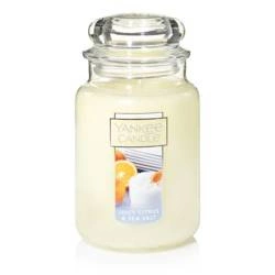 Yankee Candle Large Jar Juicy Citrus Sea Salt świeczka zapachowa 623g