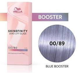 Wella Shinefinity 00/89 Blue półtrwała farba do włosów niebieski połysk bez amoniaku 60ml
