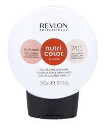 Revlon Nutri Color maska do włosów 740 - jasny miedziany 240ml