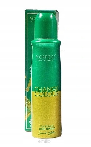 Morfose Change Colour Spray Zielony do żółtego 150ml