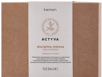 Kemon Actyva Disciplina Intensive Treatment intensywna kuracja wygładzająca do włosów 12x30ml