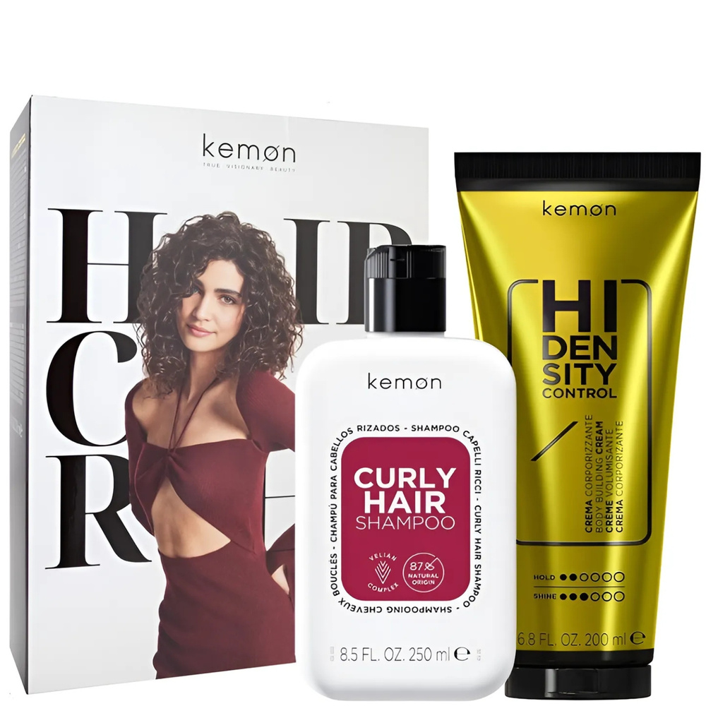 Kemon Curl Kit Shampoo 250ml + Cream 200ml