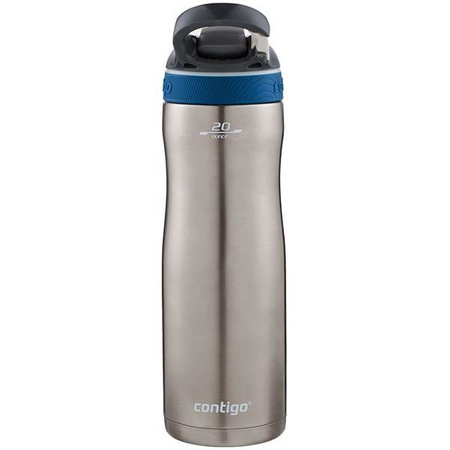 Contigo 49 Water Bottle Ashland Chill Silver 590ml