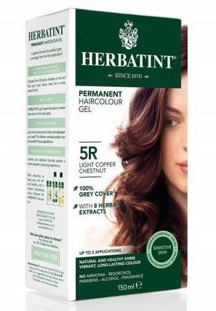 Herbatint Farba 5R jasny miedziany kasztan 150ml