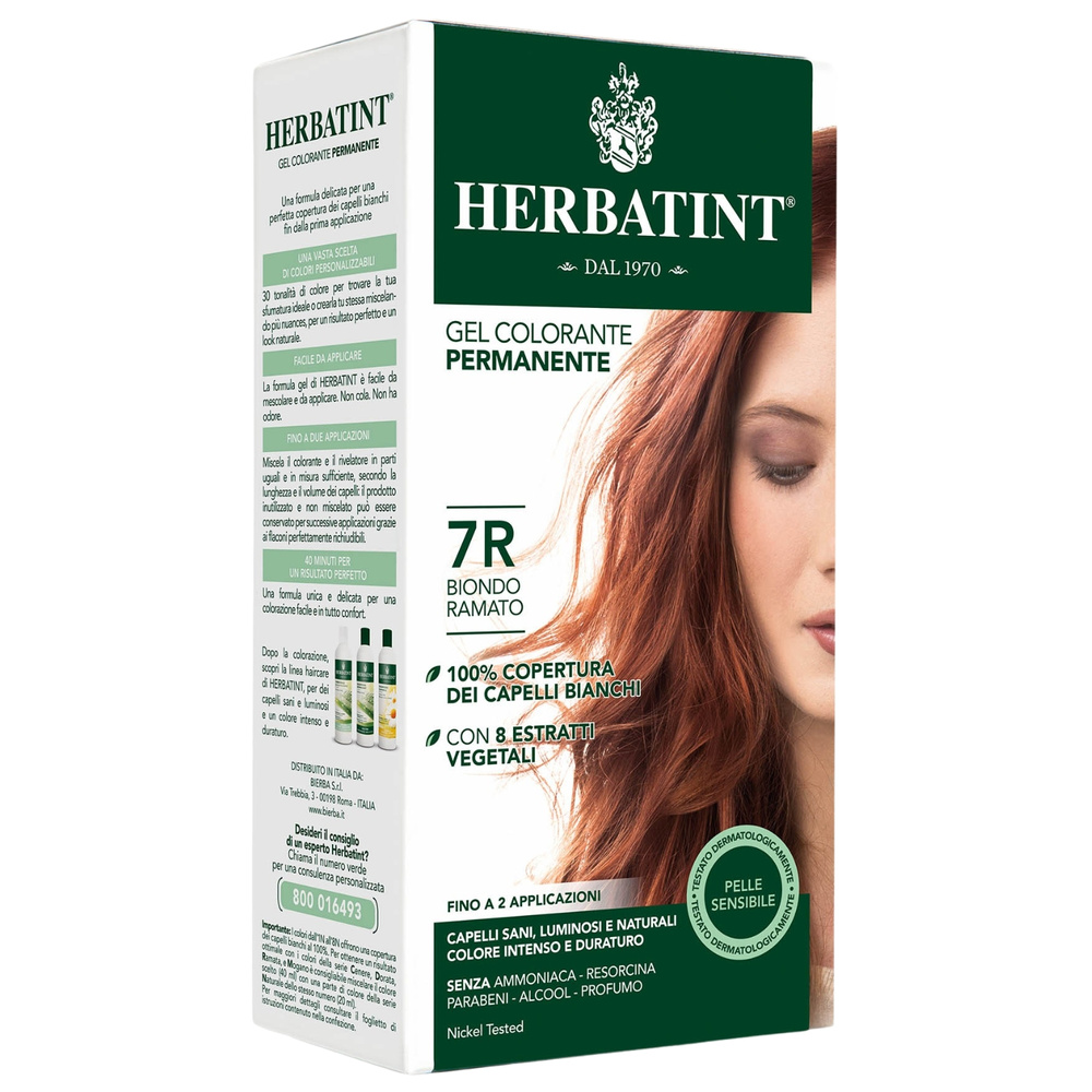 Herbatint Farba 170ml 7R Miedziany Blond