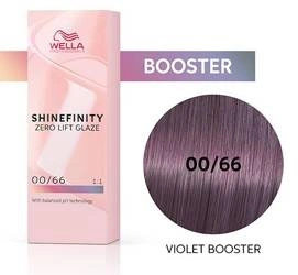 Wella Shinefinity 00/66 Violet półtrwała farba do włosów fioletowy połysk bez amoniaku 60ml