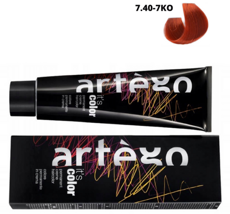 ARTEGO Farba 150ml It's Color 7.40 - 7KO miedziany blond