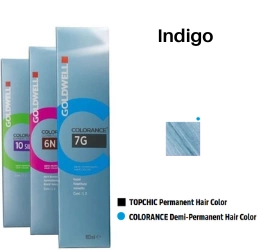 Goldwell Colorance farba do włosów Pastelowe Indygo jasny pastelowy fioletowo-niebieski ton 60 ml