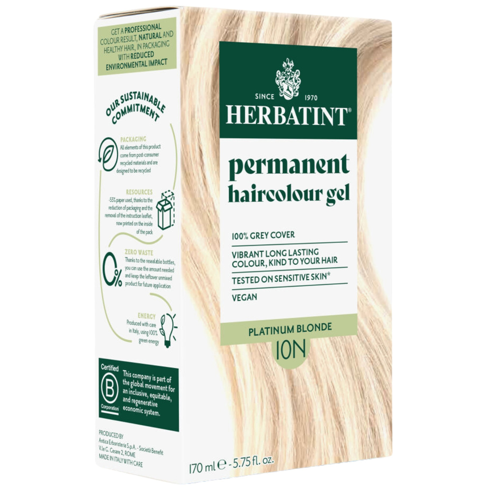 Herbatint Farba 170ml 10N Platynowy Blond