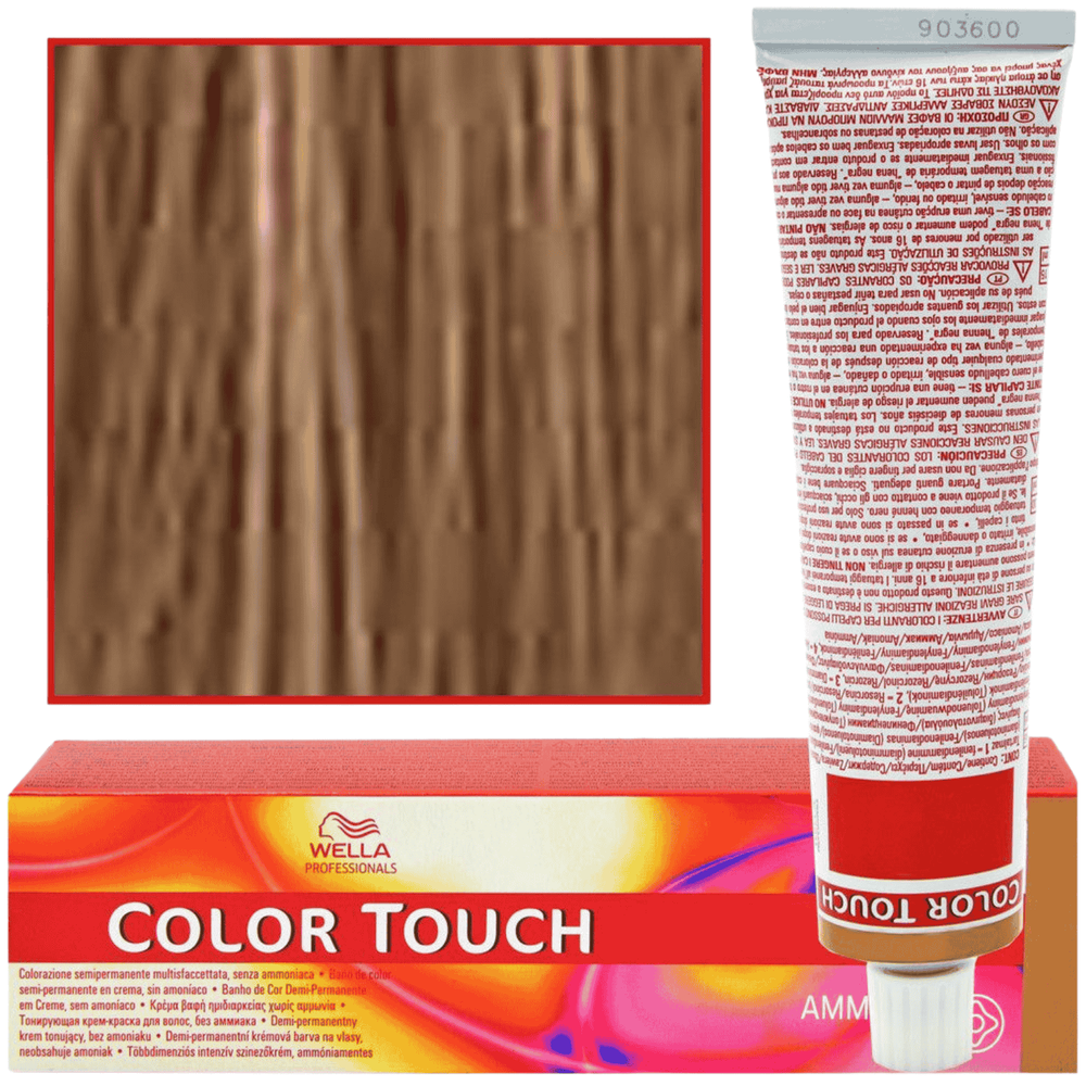 Wella Color Touch 8/71 farba krem koloryzująca do włosów jasny blond brązowo-popielaty 60ml