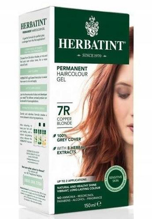 Herbatint Farba 7R miedziany blond 150ml