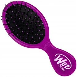 Wet Brush Mini Detangler Purple kompaktowa szczotka do włosów podróżna fioletowa