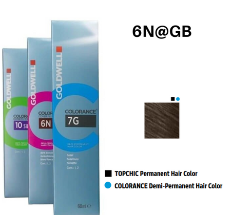 Goldwell COLORANCE Farba 60 ml 6N@GB