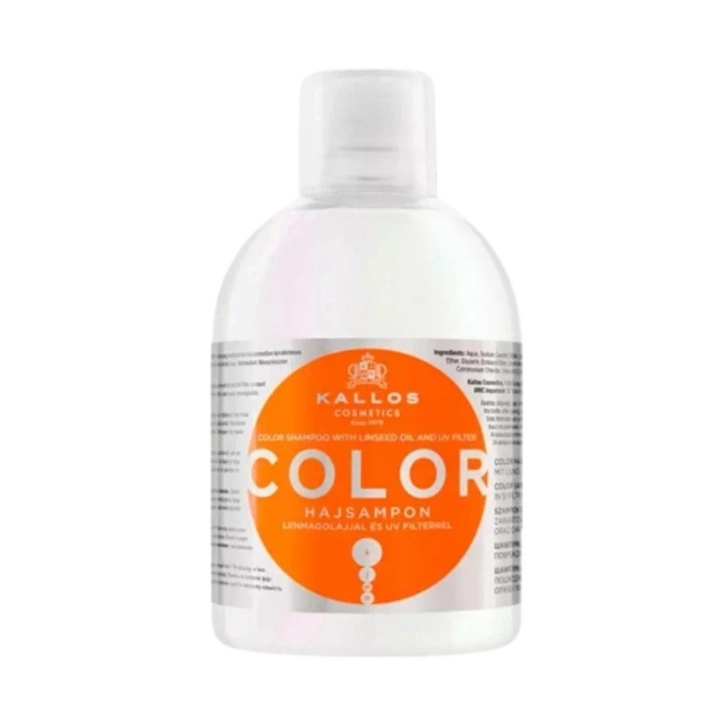 Kallos Color Linseed Oil UV Filter Shampoo 1000ml