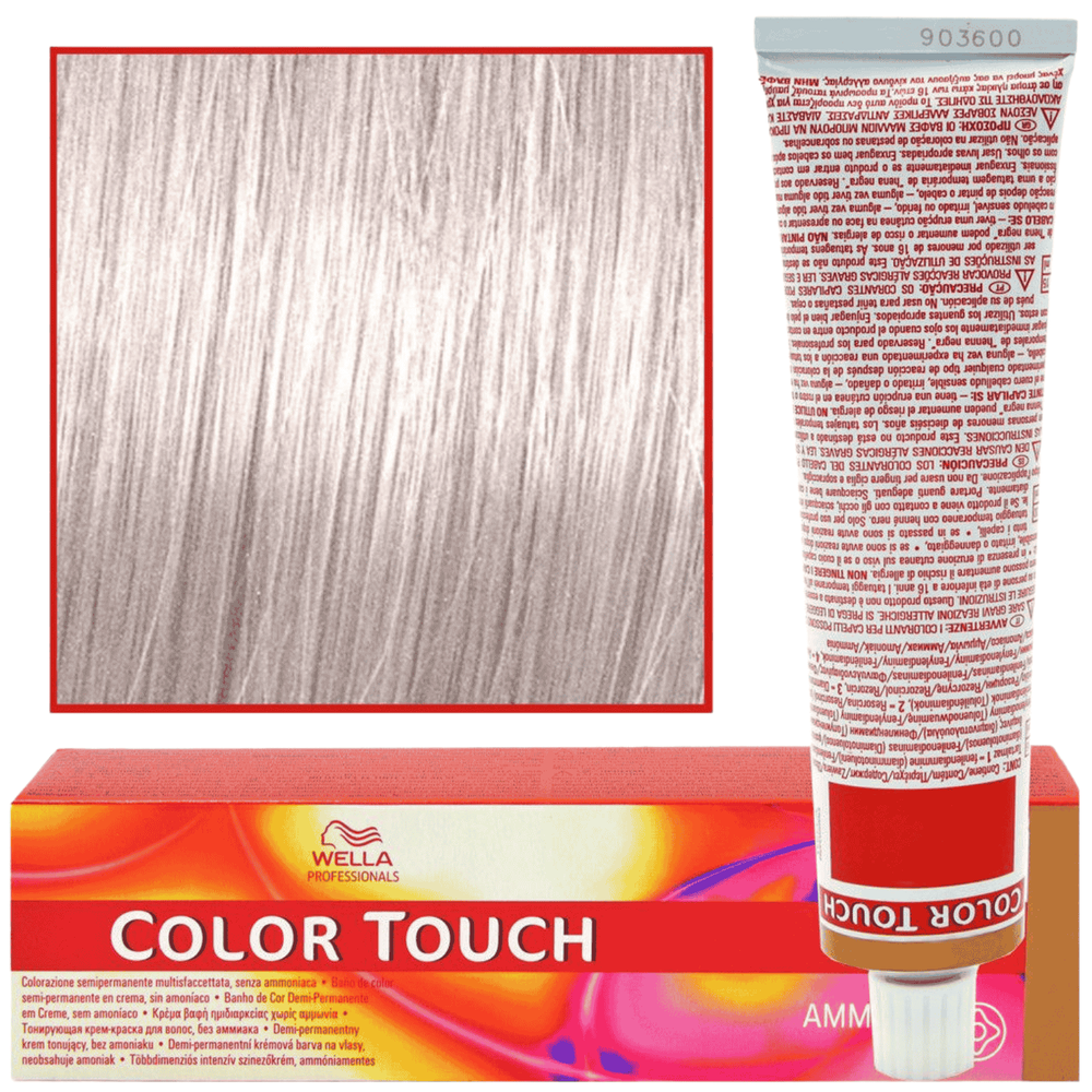 Wella Color Touch 9/96 farba krem koloryzująca do włosów bardzo jasny blond czerwono-fioletowy 60ml