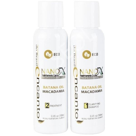 Encanto Nanox Hair Repair Set zestaw regenerujący do włosów osłabionych, 2x100 ml