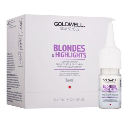 Goldwell Dualsenses Blondes High serum do włosów blond ampułki 12x18ml