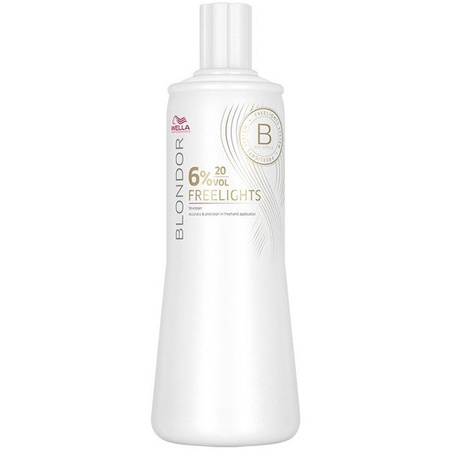 Wella Blondor Freelights 6% emulsja oxydant do rozjaśniania włosów 1000ml