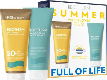 Biotherm 2x200ml Krem Do Opalania + Krem Po Opalaniu Zestaw Kosmetyków