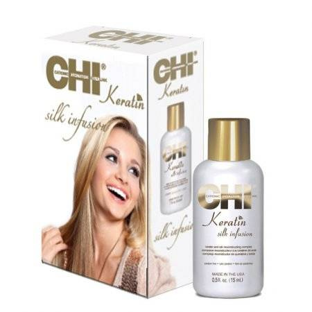 CHI KERATIN Silk Infusion Keratynowa kuracja 15ml