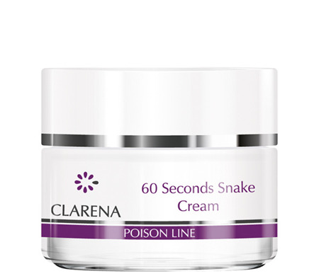 Clarena 60 Seconds Snake Krem z jadem węża 50 ml
